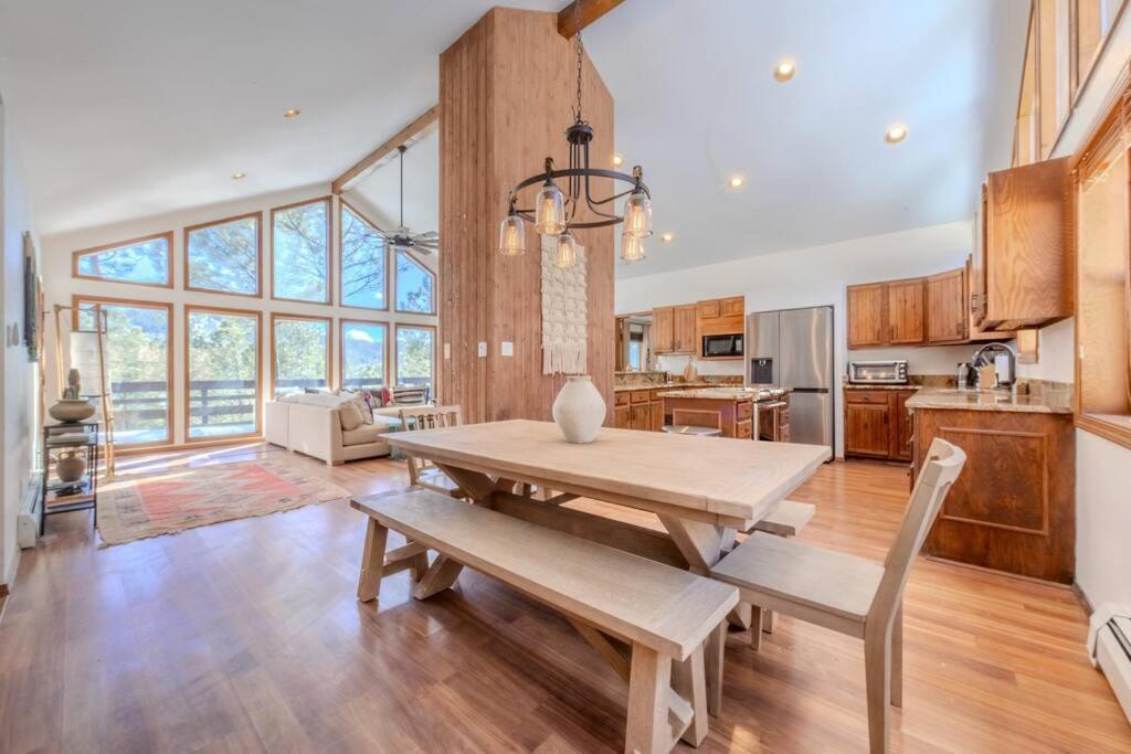 Grand Angel Fire Mountain Luxury Ski Chalet Buitenkant foto