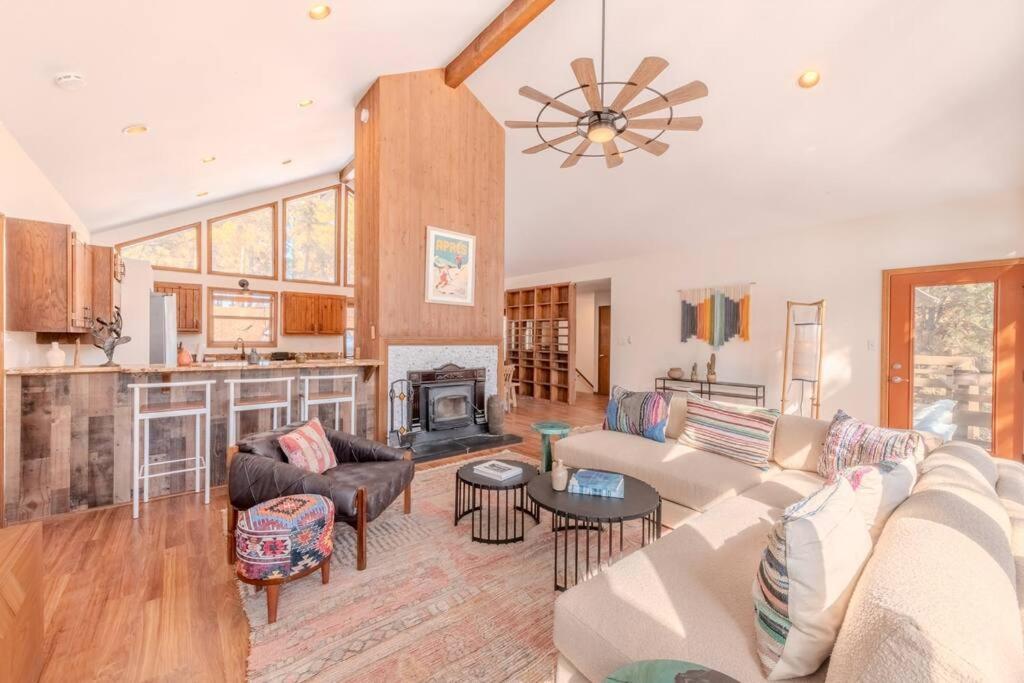Grand Angel Fire Mountain Luxury Ski Chalet Buitenkant foto